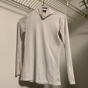 White Long Sleeve Turtleneck